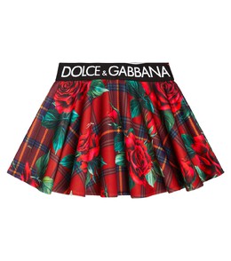 Dolce&Gabbana Kids: Юбка с принтом 