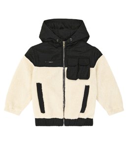 Givenchy Kids: Флисовый пуховик