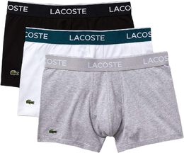 Lacoste: Чёрные трусы 