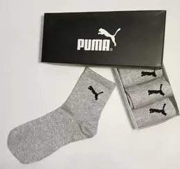 PUMA: Серые носки