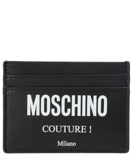 Moschino: Чёрный картхолдер 