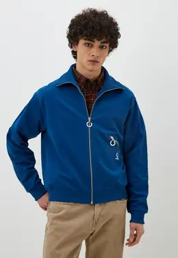 Fred Perry: Синяя толстовка 