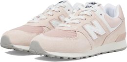 New Balance: Розовые кроссовки  574