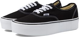 Vans: Чёрные кроссовки  Authentic