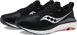 Saucony: Чёрные кроссовки 