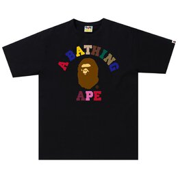 A BATHING APE: Чёрная футболка 