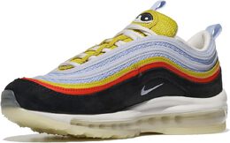 Nike: Светлые кроссовки Air Max 97