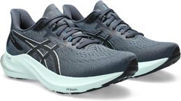 Asics: Серебристые кроссовки  GT-2000