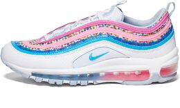 Nike: Белые кроссовки Air Max 97