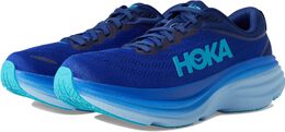 HOKA: Голубые кроссовки