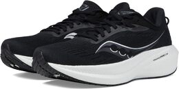 Saucony: Чёрные кроссовки 