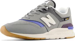 New Balance: Голубые кроссовки 