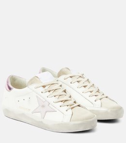 Golden Goose: Белые кроссовки  Superstar