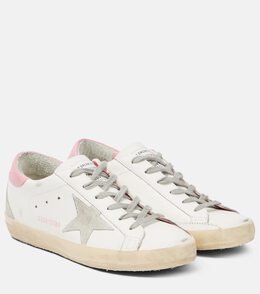 Golden Goose: Белые кроссовки  Superstar