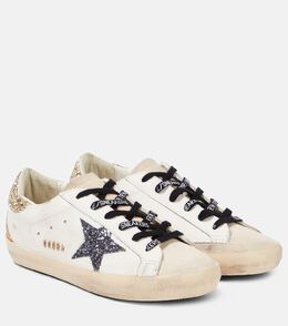 Golden Goose: Белые кроссовки  Superstar