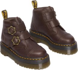 Dr. Martens: Тёмные ботинки 