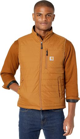 Carhartt: Коричневый жилет 