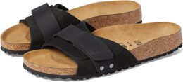 Birkenstock: Чёрные сандалии 