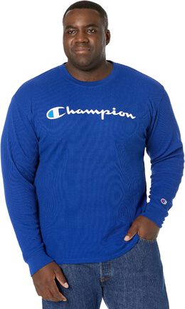 Champion: Голубая футболка