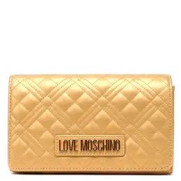 Love Moschino: Золотая сумка