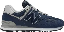 New Balance: Синие кроссовки 574