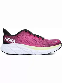 Hoka: Розовые кроссовки 