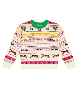 Kenzo Kids: Хлопковый свитер 