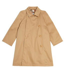 Burberry Kids: Многоцветный плащ 