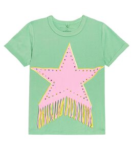 Stella Mccartney Kids: Хлопковая футболка 