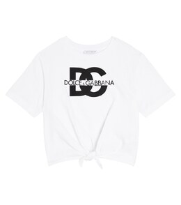 Dolce&Gabbana Kids: Белая футболка 