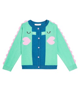 Stella Mccartney Kids: Хлопковый кардиган 