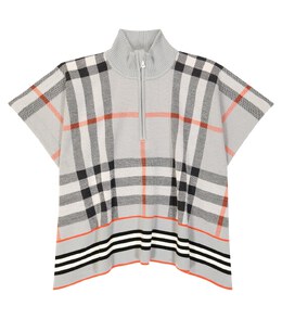 Burberry Kids: Плащ из шерсти 