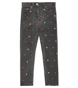 Stella Mccartney Kids: Джинсы в горошек