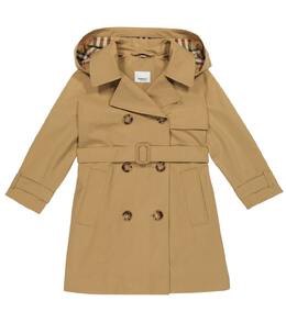 Burberry Kids: Хлопковый плащ