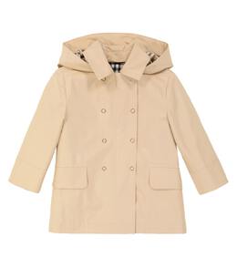 Burberry Kids: Хлопковый плащ