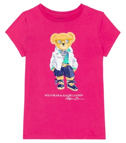 Polo Ralph Lauren Kids: Розовая футболка