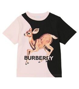 Burberry Kids: Футболка с принтом