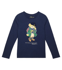 Polo Ralph Lauren Kids: Синяя футболка 