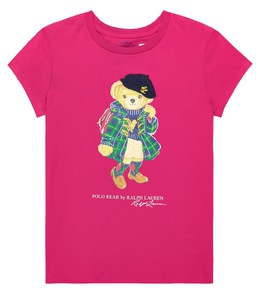 Polo Ralph Lauren Kids: Розовая футболка