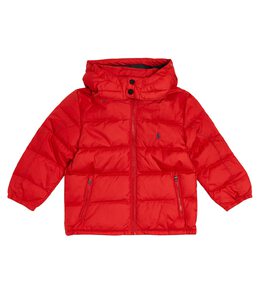 Polo Ralph Lauren Kids: Красный пуховик