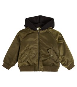 Burberry Kids: Куртка с капюшоном 