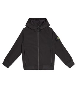 Stone Island Junior: Куртка с капюшоном 