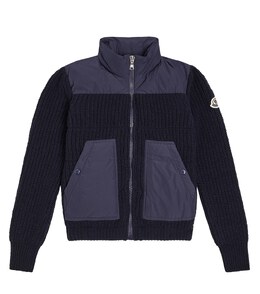 Moncler Enfant: Трикотажная куртка