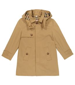 Burberry Kids: Хлопковый плащ