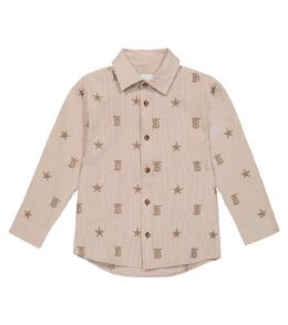 Burberry Kids: Рубашка в полоску