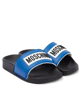 Moschino Kids: Шлёпанцы