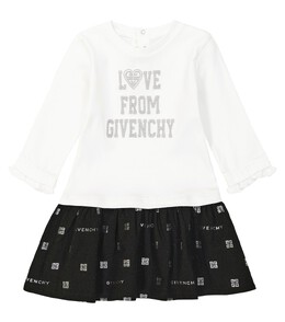 Givenchy Kids: Белые платья