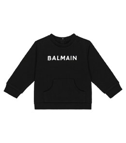 Balmain Kids: Чёрная толстовка