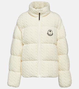 Moncler Genius: Белый пуховик