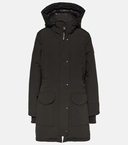 Canada Goose: Чёрный пуховик Trillium